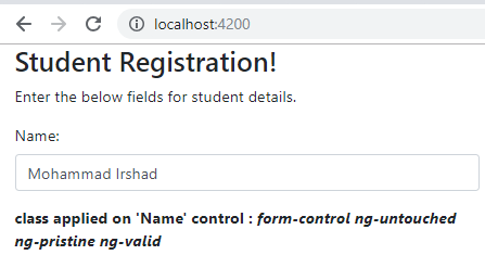 State And Validation Tracking In Angular